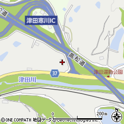 香川県さぬき市津田町津田1993周辺の地図