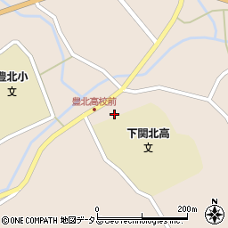 山口県下関市豊北町大字滝部960-15周辺の地図