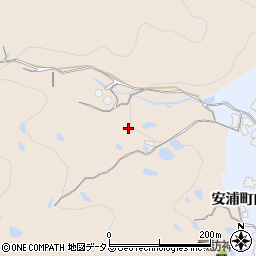 広島県呉市安浦町大字内海周辺の地図