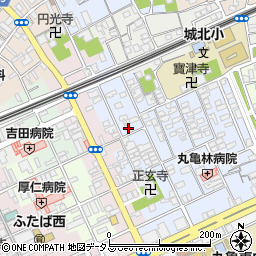 香川県丸亀市風袋町30周辺の地図
