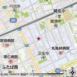 香川県丸亀市風袋町32周辺の地図