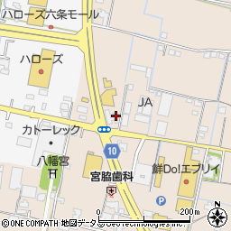 徳島石油株式会社　下田井給油所周辺の地図