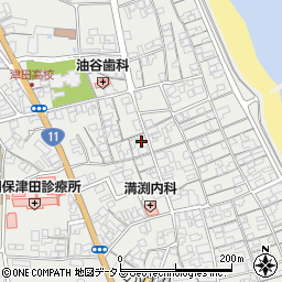 長田幸福堂周辺の地図