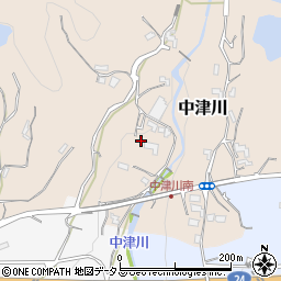 和歌山県紀の川市中津川670周辺の地図