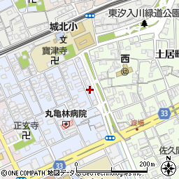 香川県丸亀市風袋町160周辺の地図