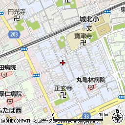 香川県丸亀市風袋町83周辺の地図