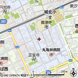 香川県丸亀市風袋町96周辺の地図