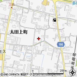 香川県高松市太田上町159-2周辺の地図