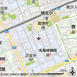 香川県丸亀市風袋町106周辺の地図