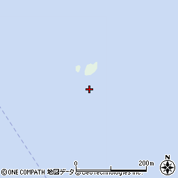 ホボロ島周辺の地図