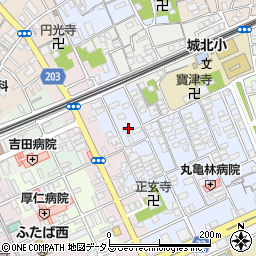 香川県丸亀市風袋町28周辺の地図