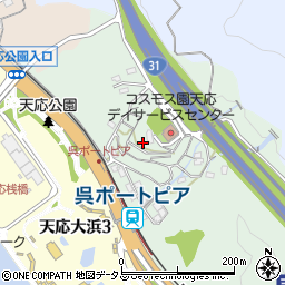 広島県呉市天応伝十原町10-8周辺の地図