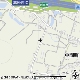 香川県高松市中間町966周辺の地図