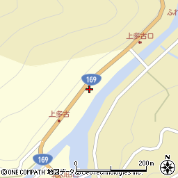 奈良県吉野郡川上村上多古555周辺の地図
