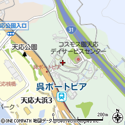 広島県呉市天応伝十原町10-10周辺の地図