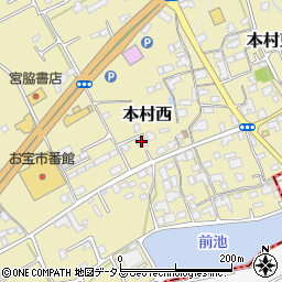 香川県綾歌郡宇多津町本村西1606周辺の地図