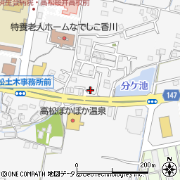 香川県高松市多肥上町1483周辺の地図