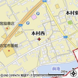 香川県綾歌郡宇多津町1608周辺の地図