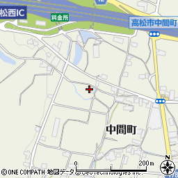 香川県高松市中間町919-2周辺の地図