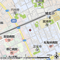 香川県丸亀市風袋町26周辺の地図