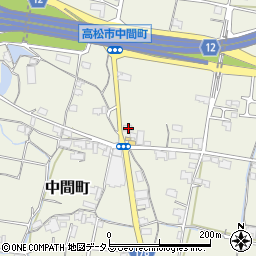 香川県高松市中間町550周辺の地図