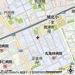 香川県丸亀市風袋町81周辺の地図