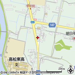 セントケア訪問看護ステーション　高松東周辺の地図