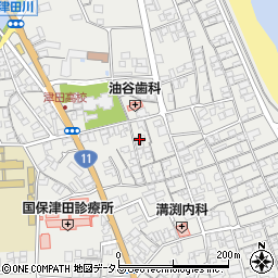 香川県さぬき市津田町津田1109周辺の地図