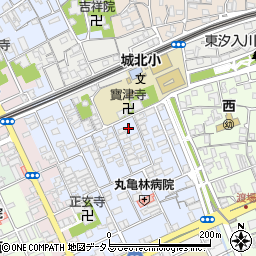 香川県丸亀市風袋町129周辺の地図