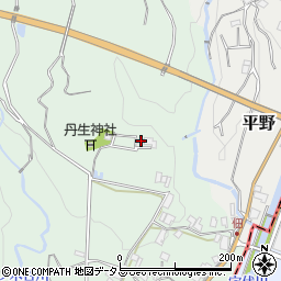 和歌山県紀の川市名手下103周辺の地図