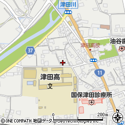 香川県さぬき市津田町津田1581-5周辺の地図