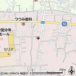 香川県高松市国分寺町福家甲3866周辺の地図