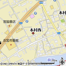 香川県綾歌郡宇多津町1605周辺の地図