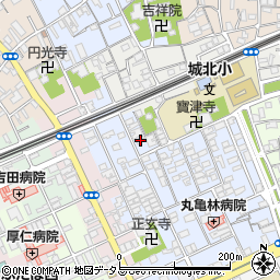 香川県丸亀市風袋町78周辺の地図