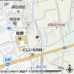 和歌山県伊都郡かつらぎ町大谷884周辺の地図