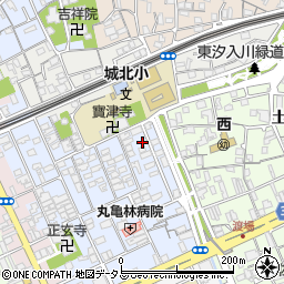 香川県丸亀市風袋町155周辺の地図