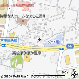 香川県高松市多肥上町1397-5周辺の地図