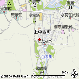 広島県廿日市市宮島町161周辺の地図