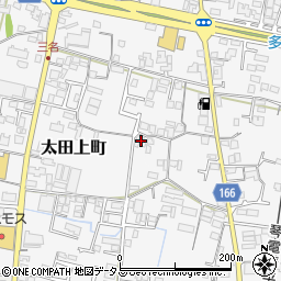 香川県高松市太田上町162周辺の地図