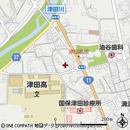香川県さぬき市津田町津田1577周辺の地図