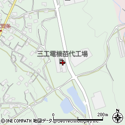三工電機本社工場周辺の地図