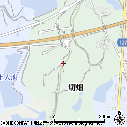 和歌山県紀の川市切畑225周辺の地図