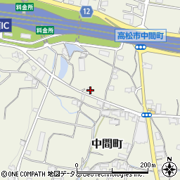 香川県高松市中間町854周辺の地図
