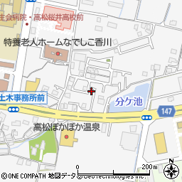 香川県高松市多肥上町1397-9周辺の地図