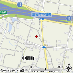 香川県高松市中間町867周辺の地図