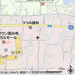 香川県高松市国分寺町福家甲3856周辺の地図