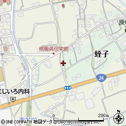 和歌山県伊都郡かつらぎ町蛭子16周辺の地図