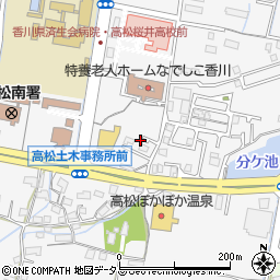 香川県高松市多肥上町1418周辺の地図