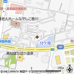 香川県高松市多肥上町1395周辺の地図