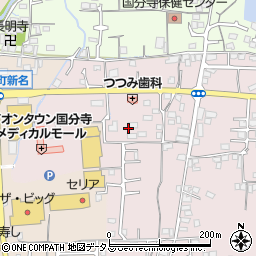 香川県高松市国分寺町福家甲3858周辺の地図